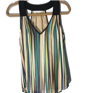 Trina Turk Vertical Striped Tank